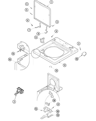 Top and door switch