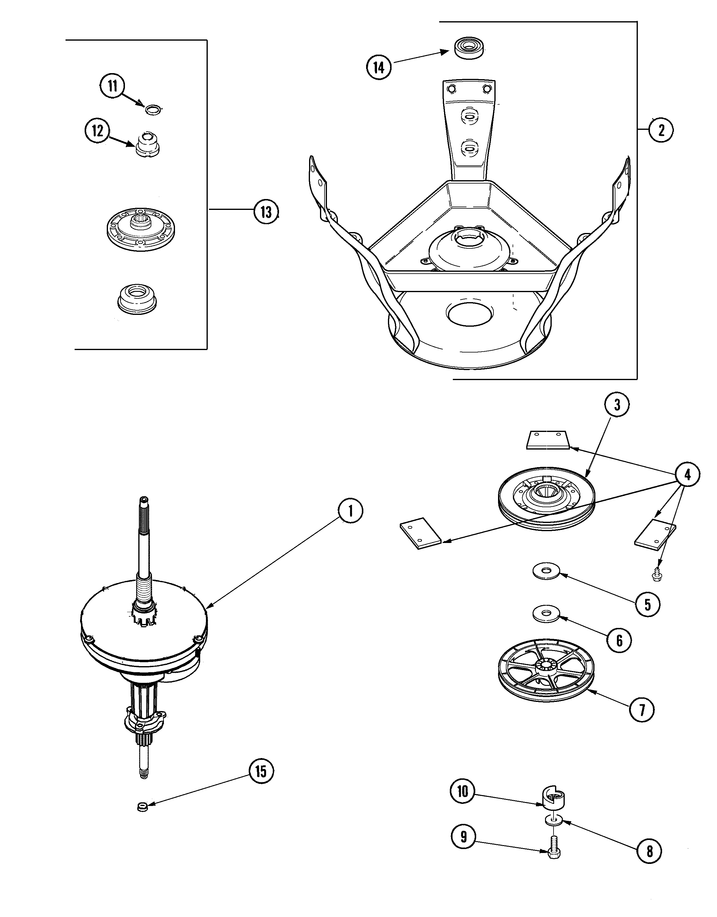 Transmission & brake