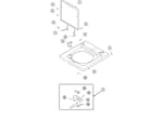 Amana NAV3330AWW top and door switch diagram