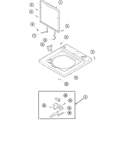 Top and door switch