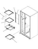 Refrigerator shelves