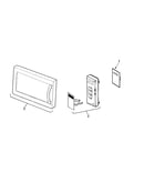 Control panel/door assembly