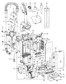 Motor, handle, hose, outerbag