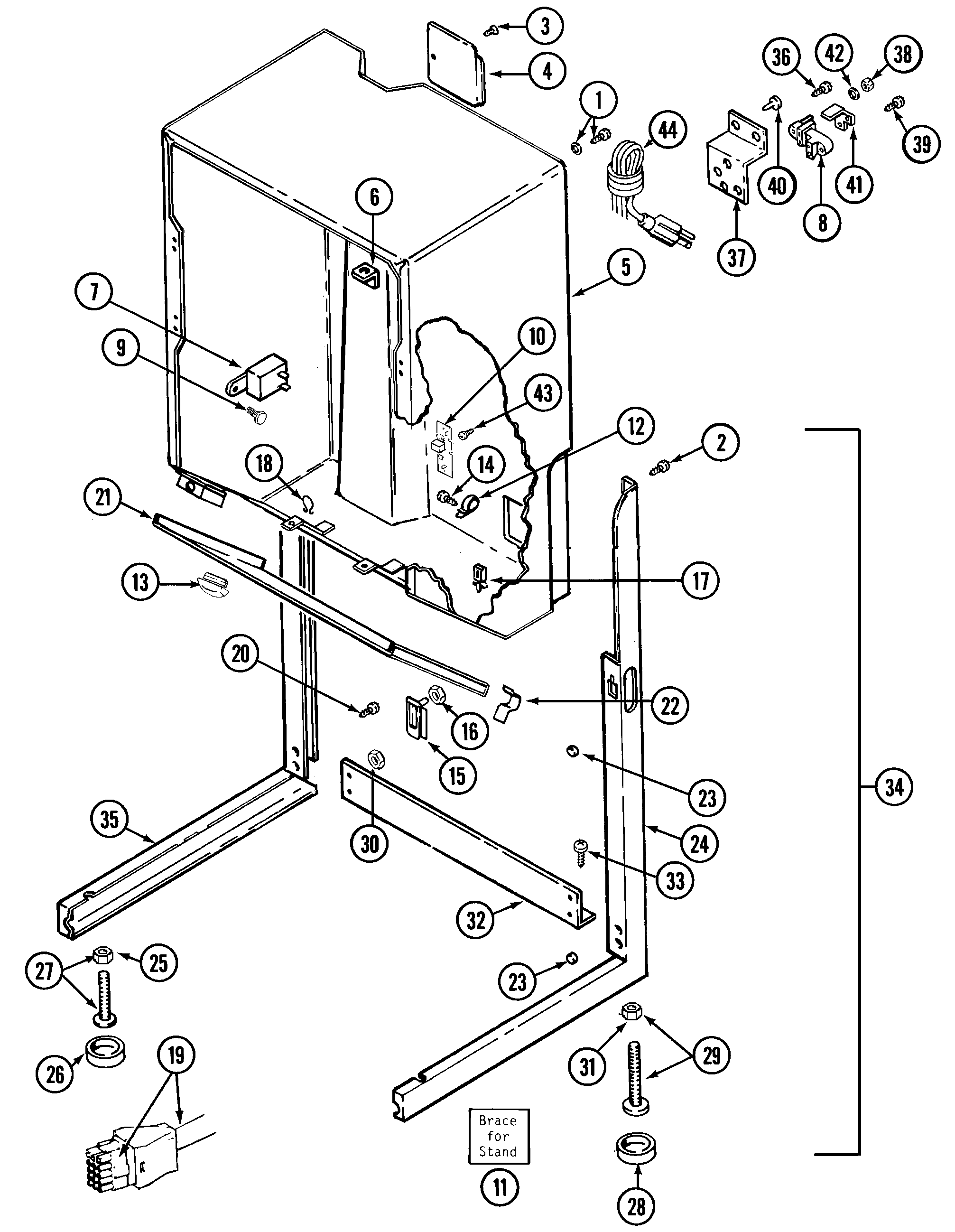 CABINET-DRYER (LSE7806ACQ/ADQ)