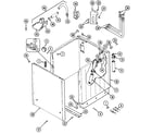 Maytag LSE7806ADQ cabinet diagram