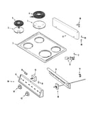 Top assembly/control panel(aaq/aaw)