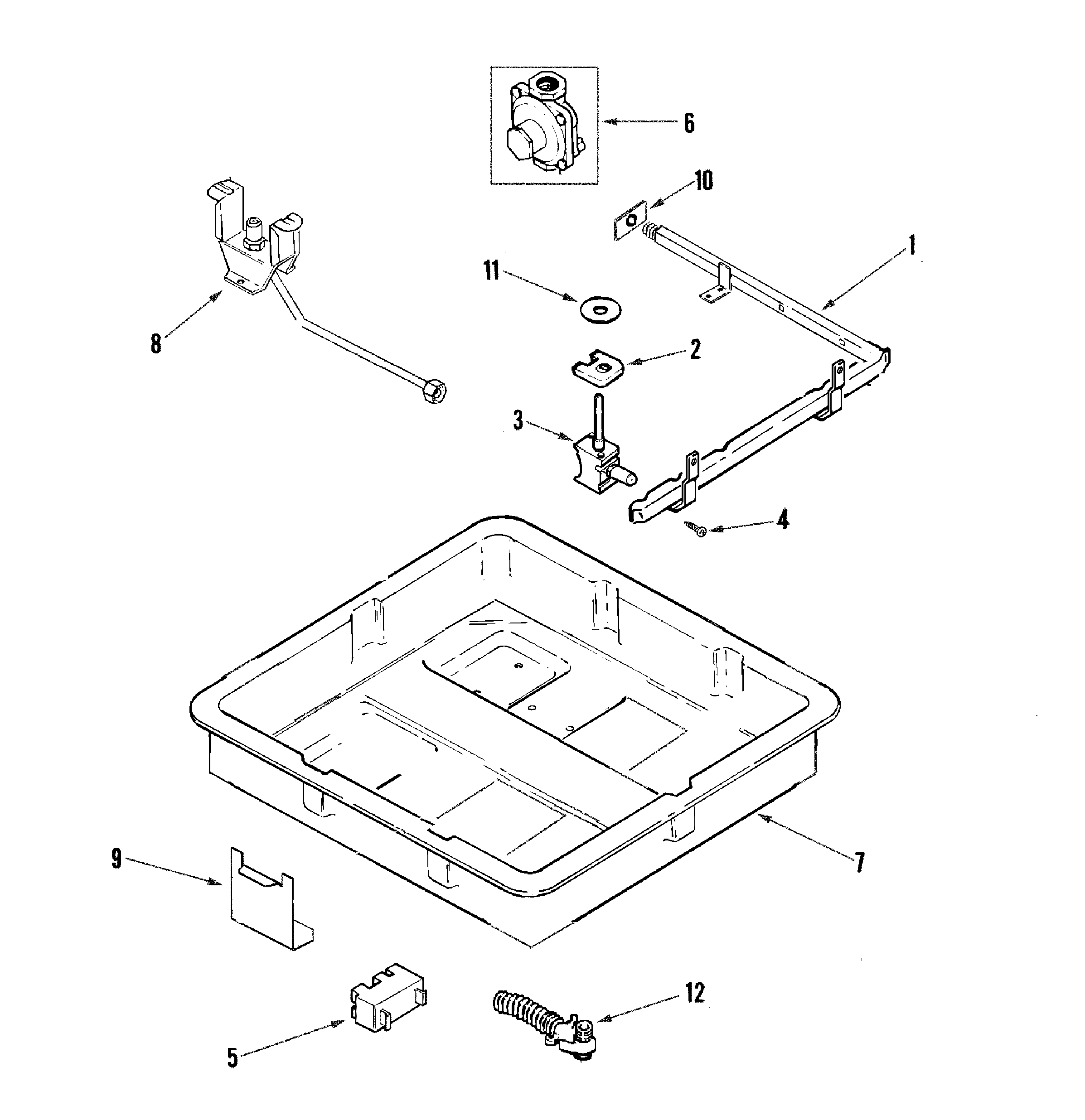 Gas controls/body