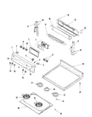 Control panel/top assembly
