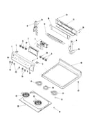 Control panel/top assembly