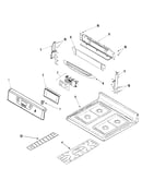 Control panel/top assembly