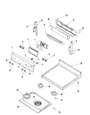 Control panel/top assembly