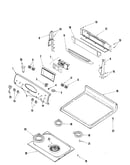 Control panel/top assembly