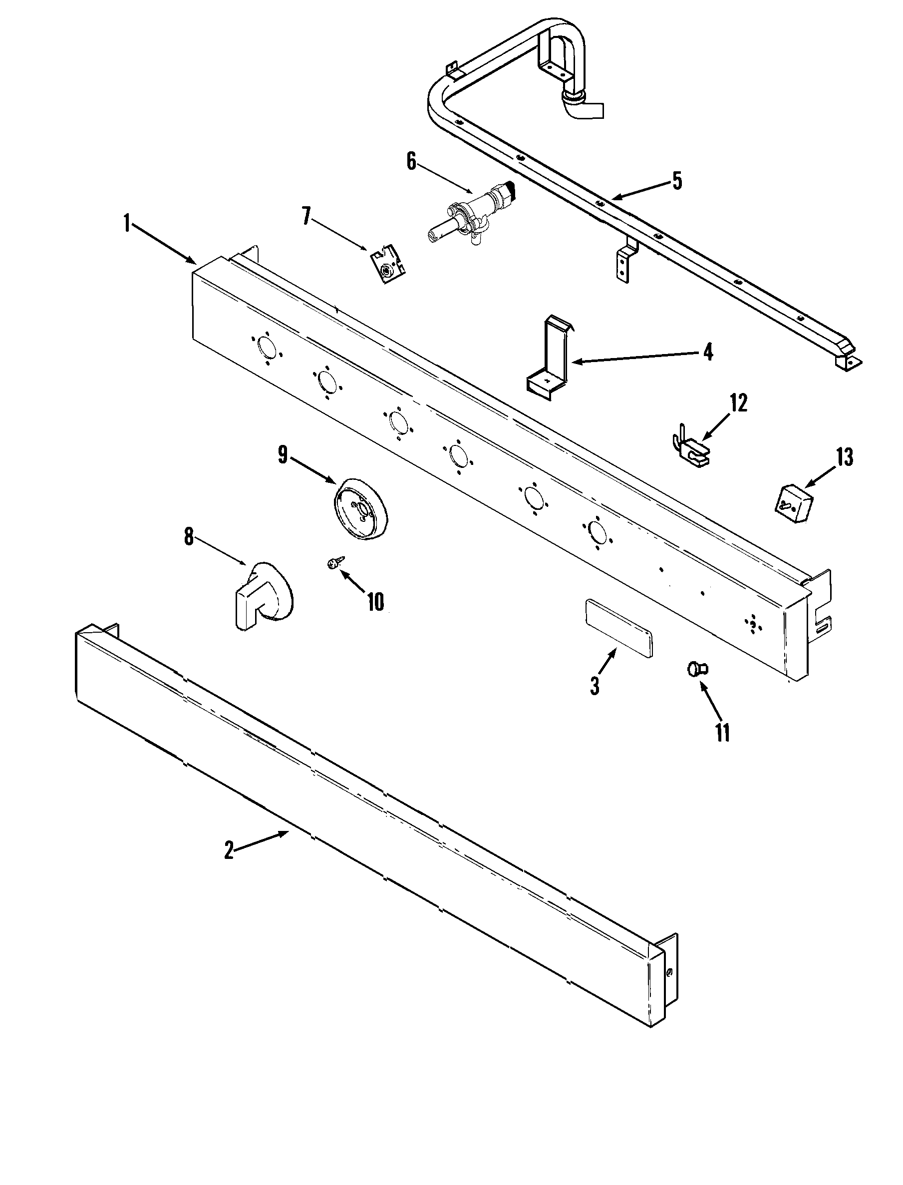 Control panel/manifold pipe