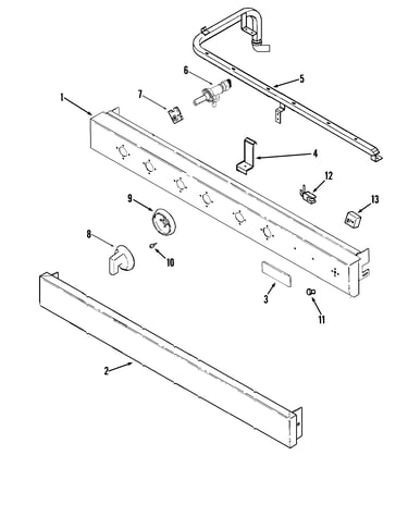 Control panel/manifold pipe