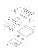 Control panel/top assembly
