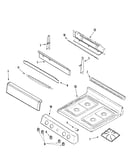 Control panel/top assembly