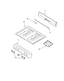 Control panel/top assembly