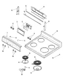 Control panel/top assembly