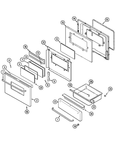 Door/drawer (aac)