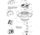 Maytag FAV9800AWW inner tub / spinner diagram