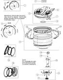 Inner tub / spinner