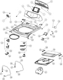 Control panel, top & lid