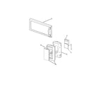 Amana AMV5164AAW control panel/door assembly diagram