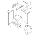 Maytag MBR1415AGW body diagram