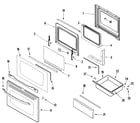 Amana AER5715RCS door/drawer (stl) diagram