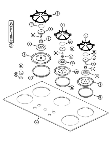 Top assembly