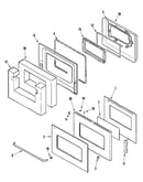 Door-upper (cwe5800acs)