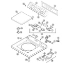 Maytag LAT8106ABE top diagram