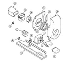 Maytag MER6750ACQ microwave components diagram