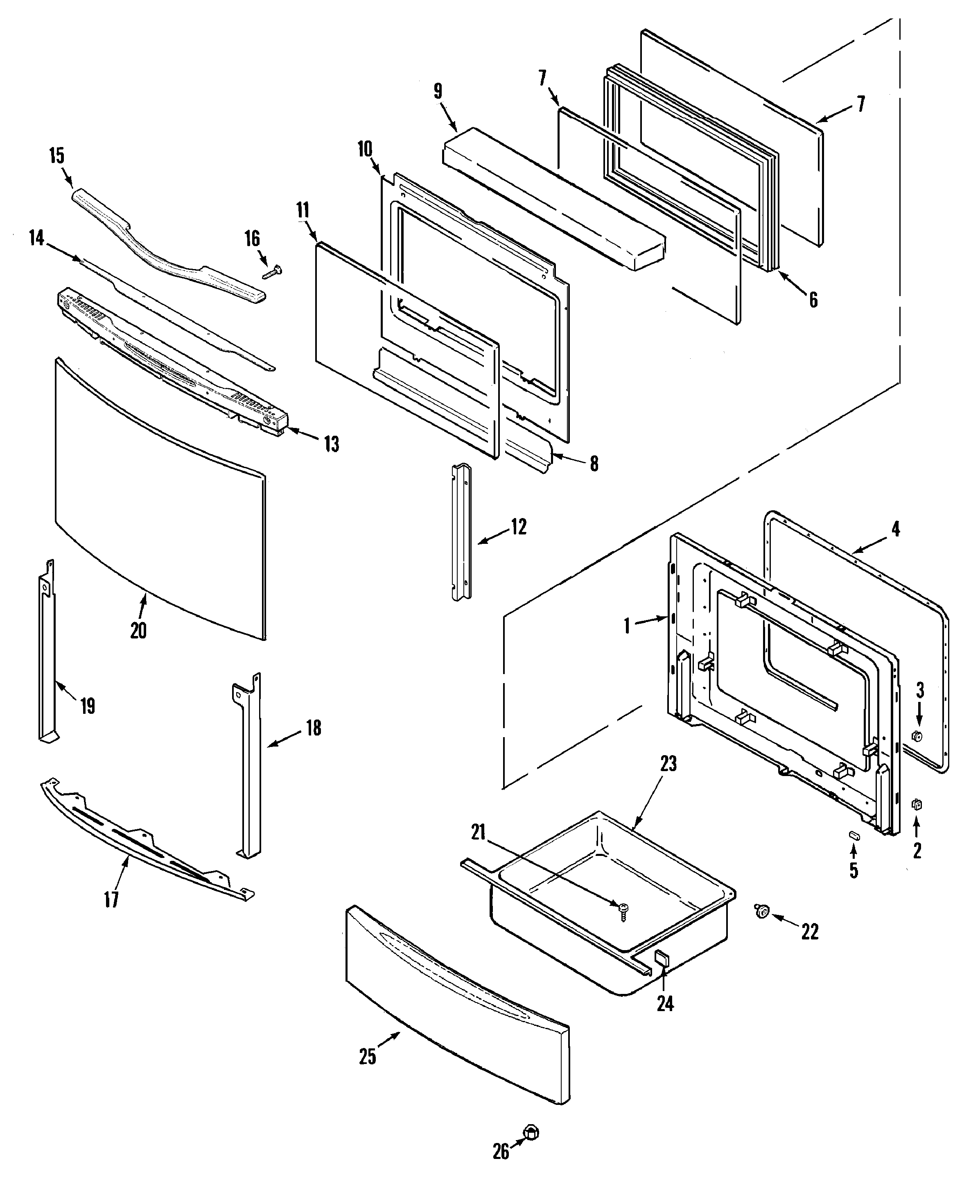 Door/drawer