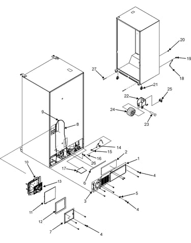 Cabinet back
