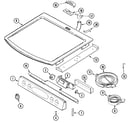 Jenn-Air JES8750AAW top assembly diagram