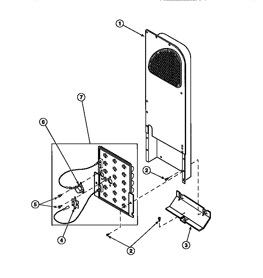 HEATER BOX ASSY ORIGINALLY ON ELEC DRYER