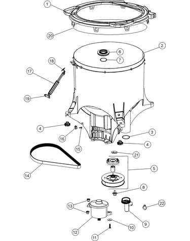 Outer tub