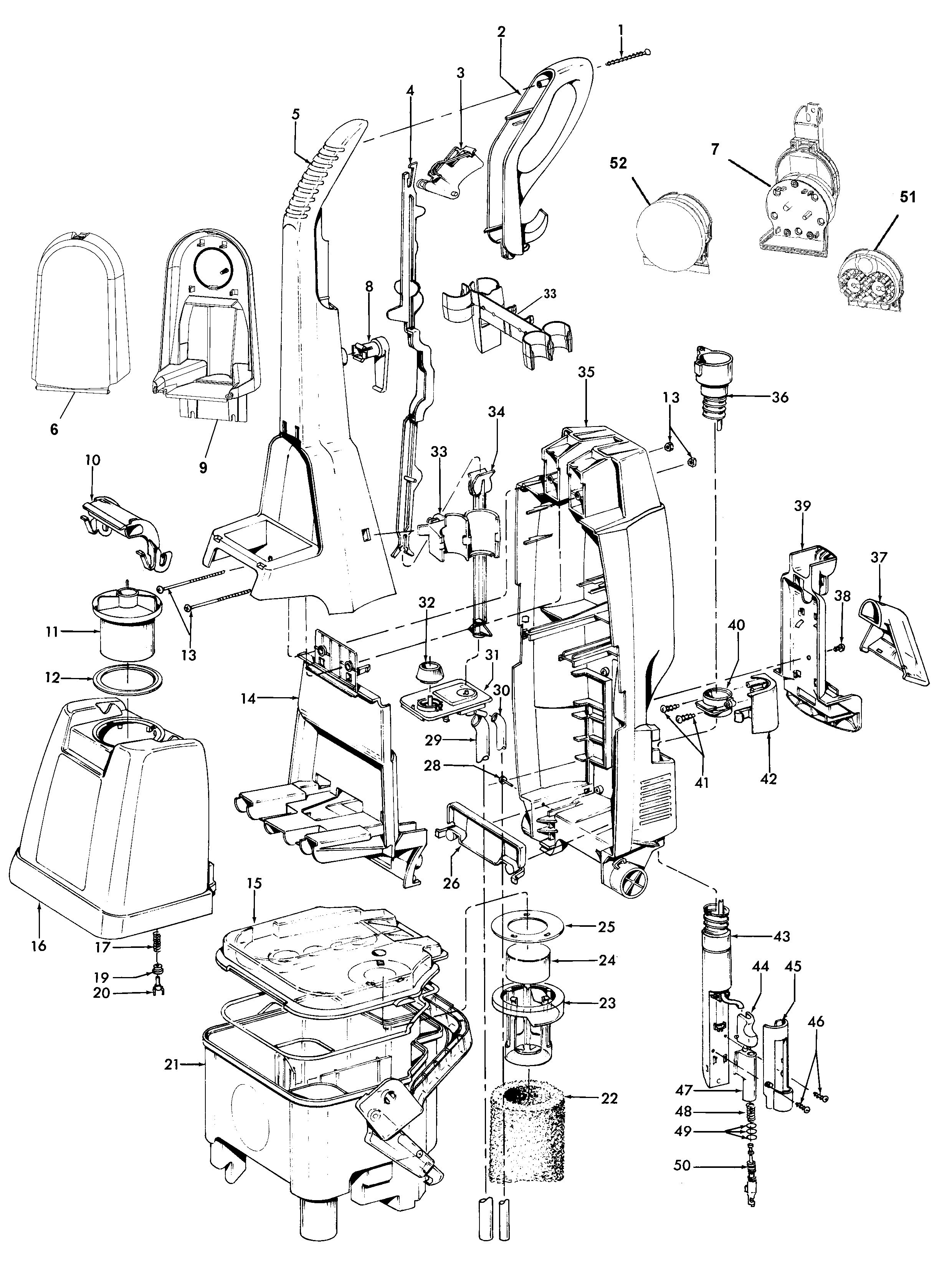 Hose, turbinehandtool, handle, tank