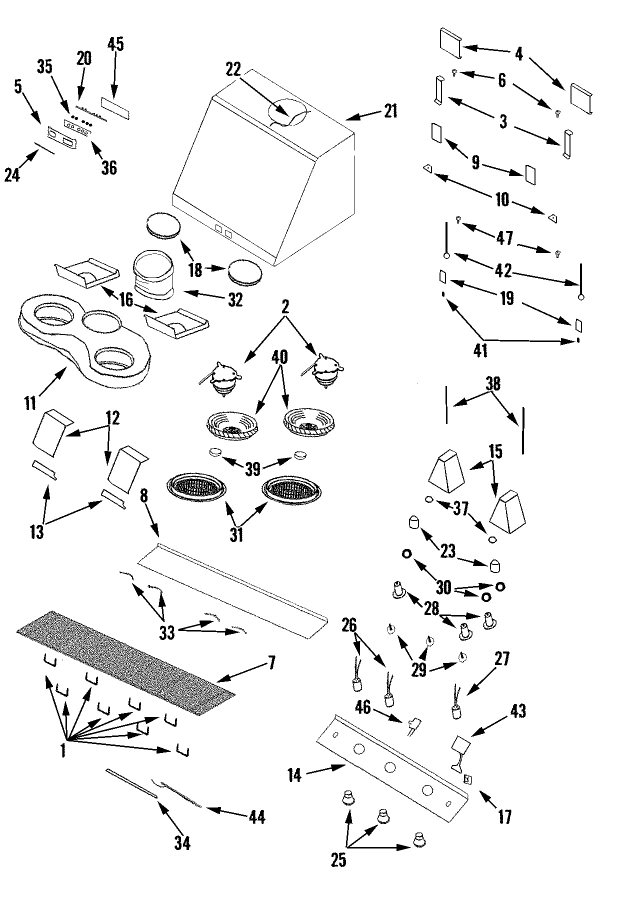 Hood components