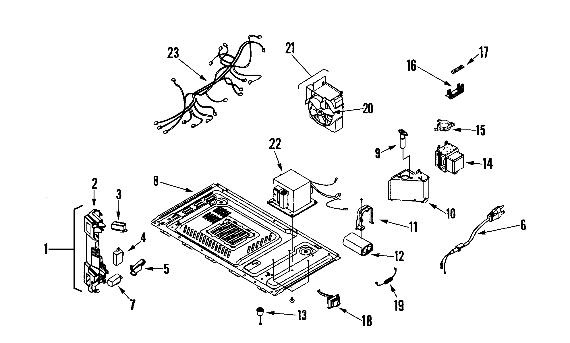 INTERNAL CONTROLS/LATCH ASY./BASE