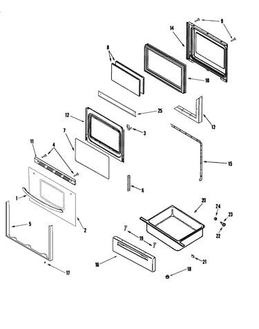 Door/drawer (series 10)