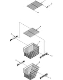 Freezer shelves