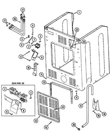 Cabinet-rear (mah3000awq)