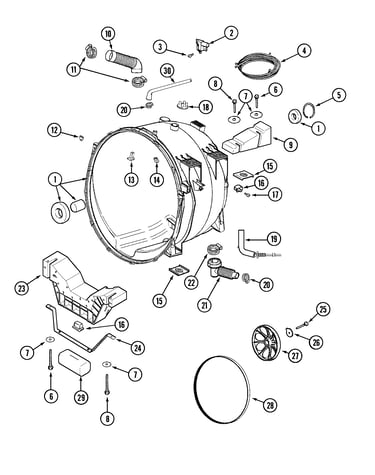 Outer tub