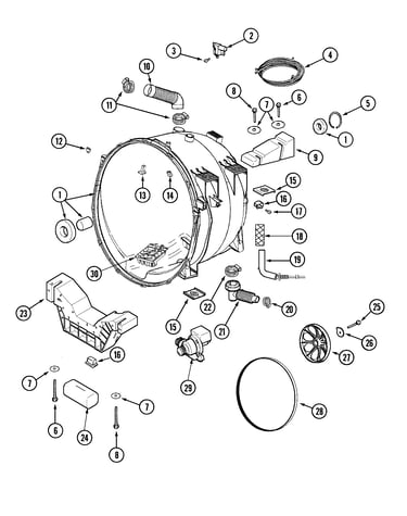 Outer tub
