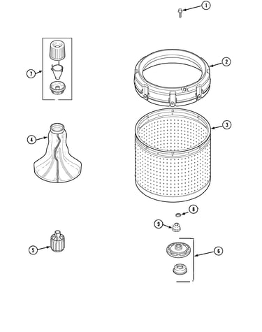 Inner tub (series 15)