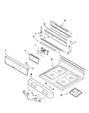Control panel/top assembly