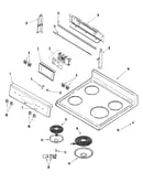 Control panel/top assembly