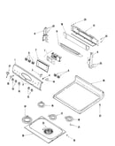 Control panel/top assembly